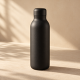 Ceramic Bottle in warm studio lighting