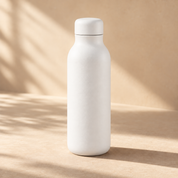 Ceramic Bottle in white