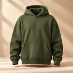 Cloud Hoodie in olive