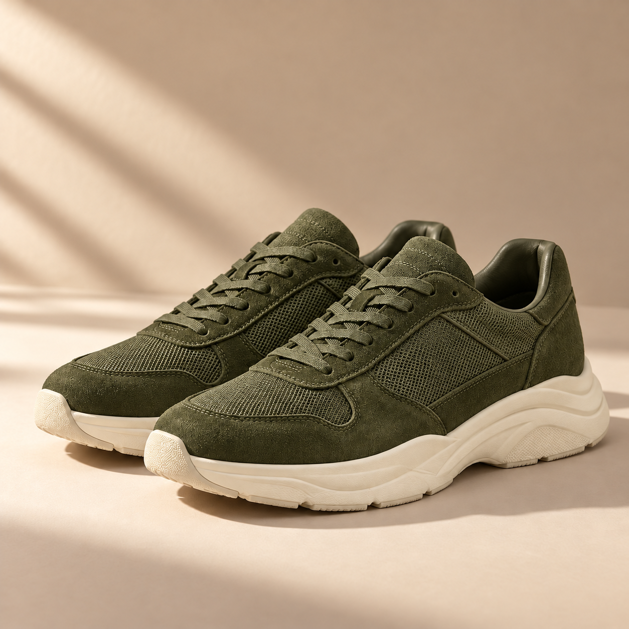 Orbit Sneaker in olive
