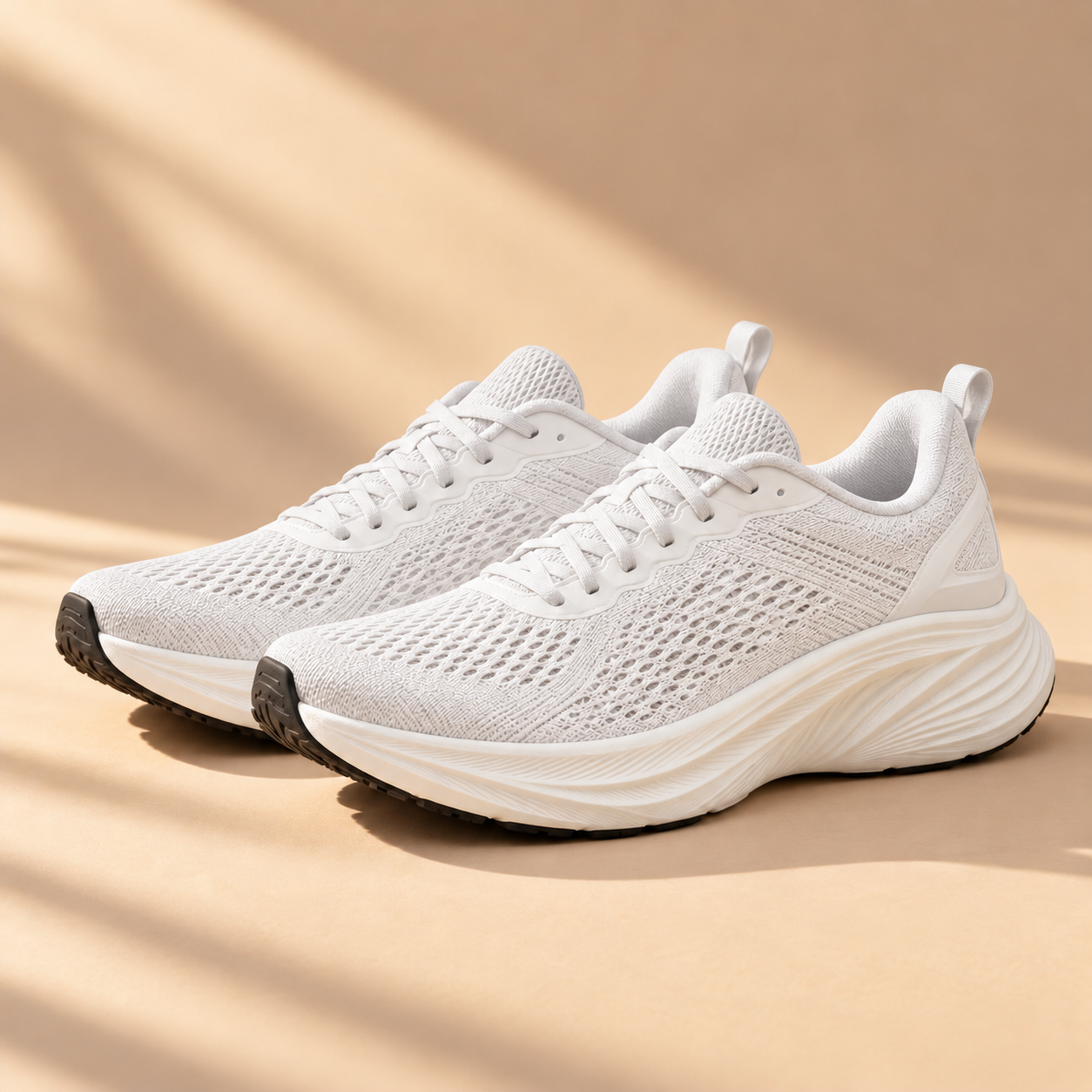 Pace Running Shoe in white