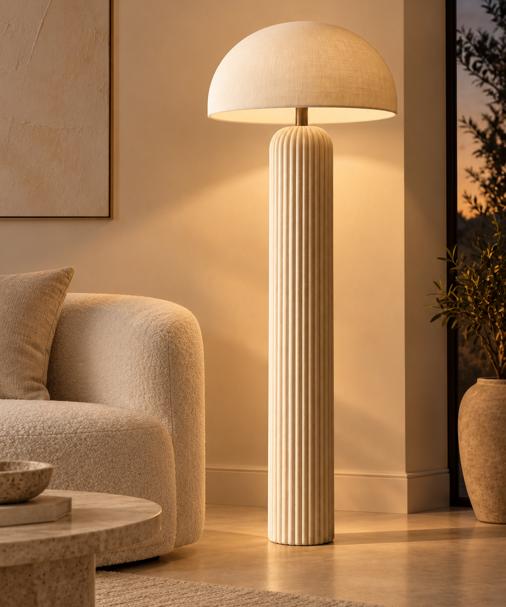 Column Floor Lamp — alternate editorial view