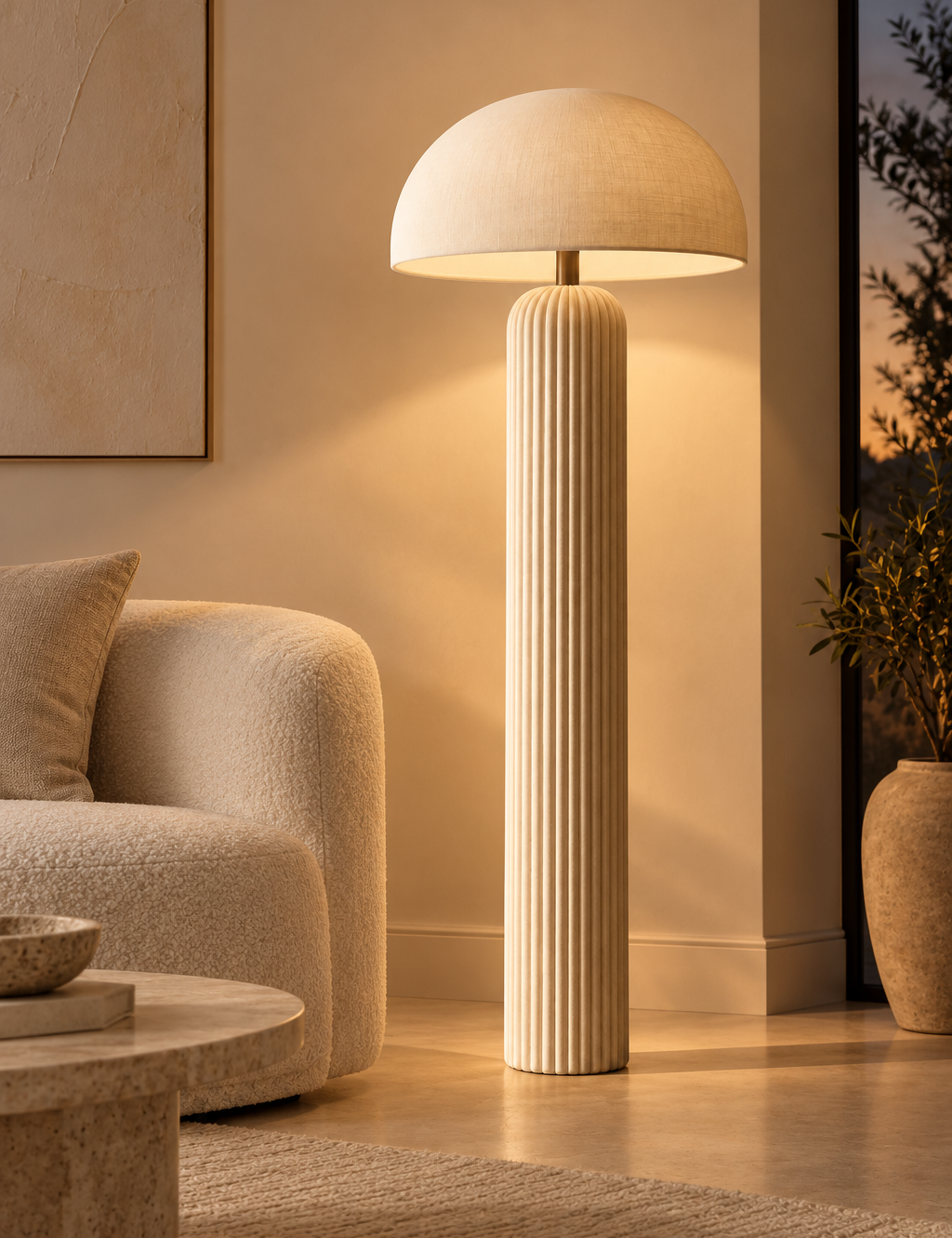 Column Floor Lamp — alternate editorial view