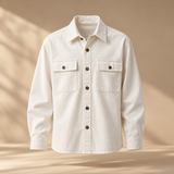 A 36 — Studio Overshirt White — Sibling White | 3 Sizes | All In Stock | Regular $89