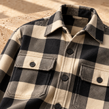 Studio Overshirt Checkered — alternate editorial view
