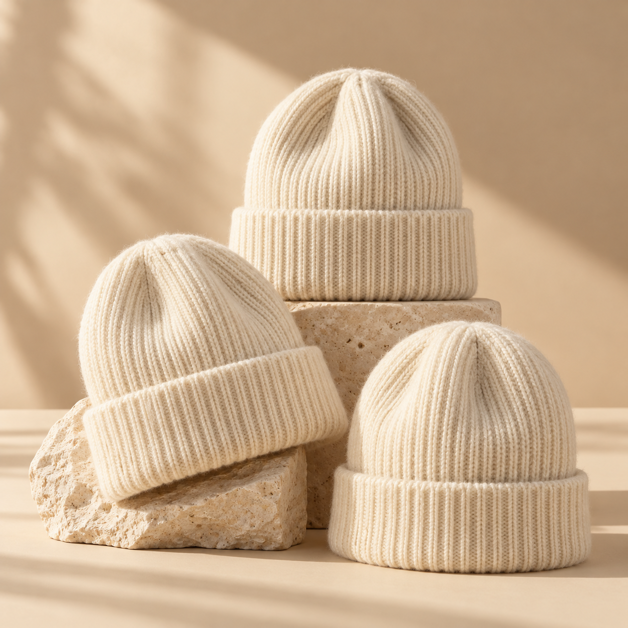 Merino Beanie — studio product image
