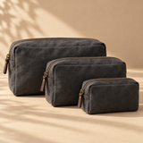 A 42 — Travel Pouch — 3 Sizes | All Low Stock (1/2/3) + All On Sale $29 (Was $45) | Badge: Last Few