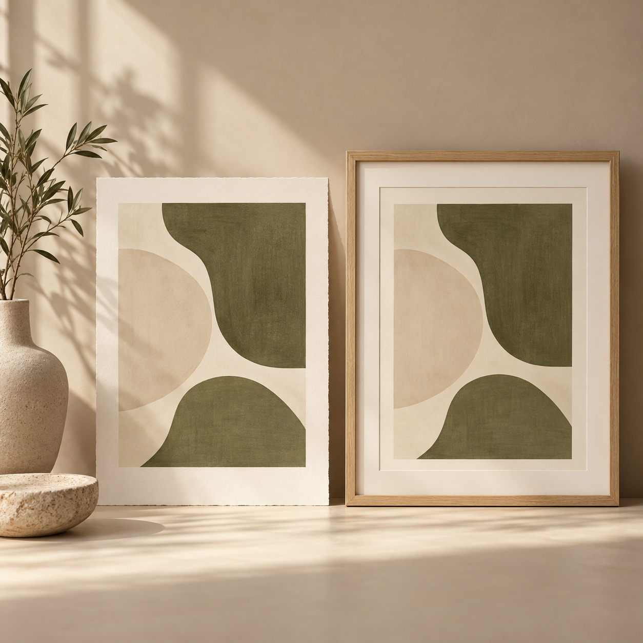 Contour Art Print — studio product image