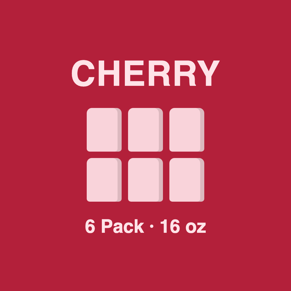 Cherry / 6 Pack / 16 oz