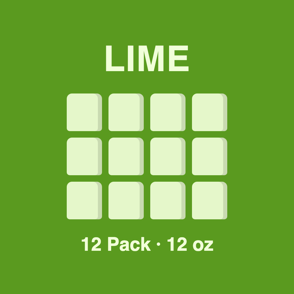 Lime / 12 Pack / 12 oz