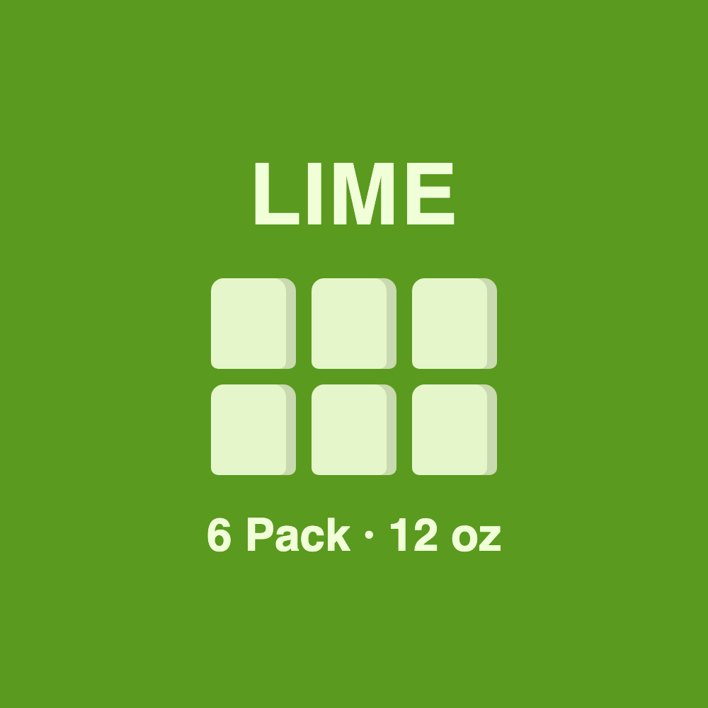Lime / 6 Pack / 12 oz