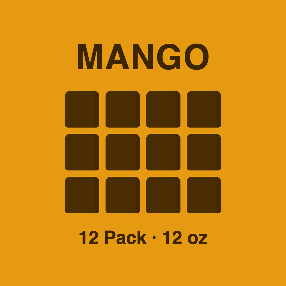 Mango / 12 Pack / 12 oz