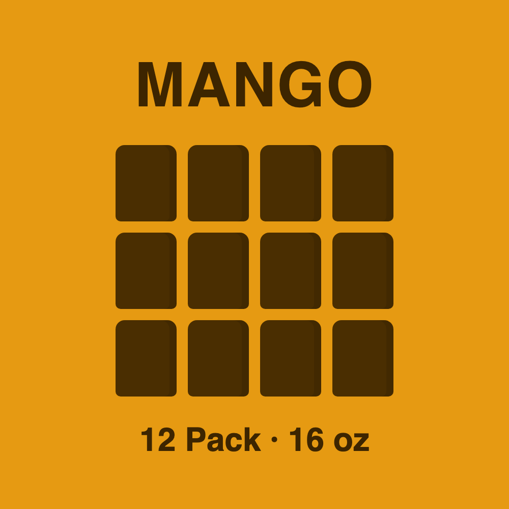 Mango / 12 Pack / 16 oz