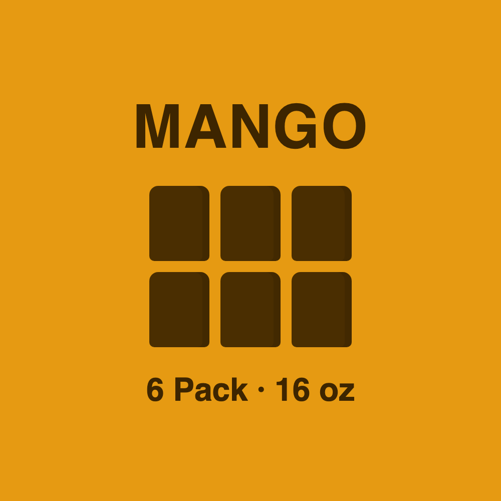 Mango / 6 Pack / 16 oz